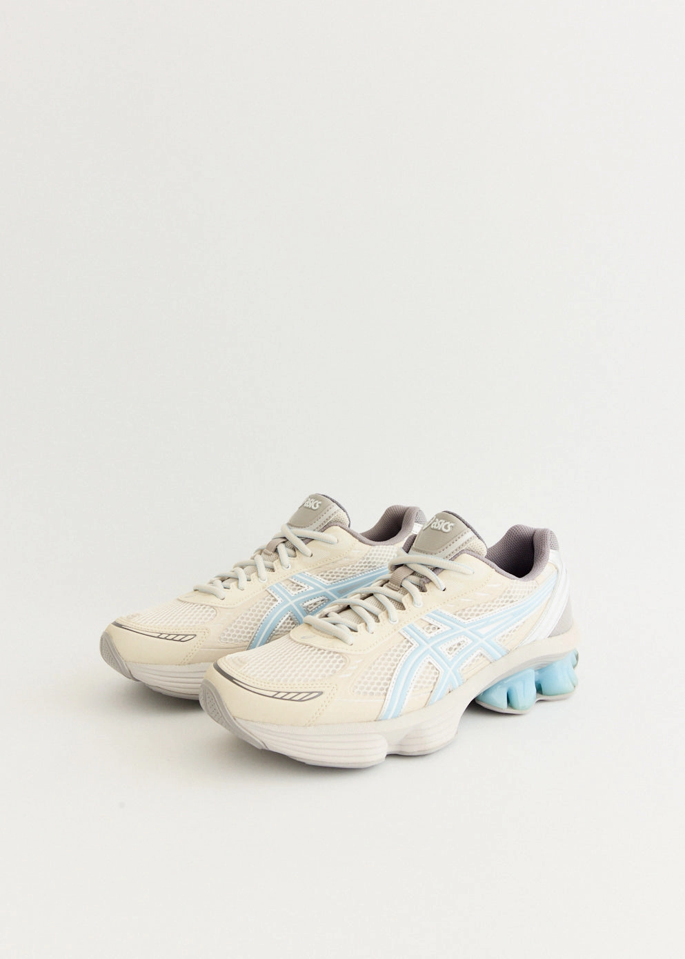 Instant Buy x emmi Gel-Kinetic Fluent 'Cream Soft Sky' Sneakers