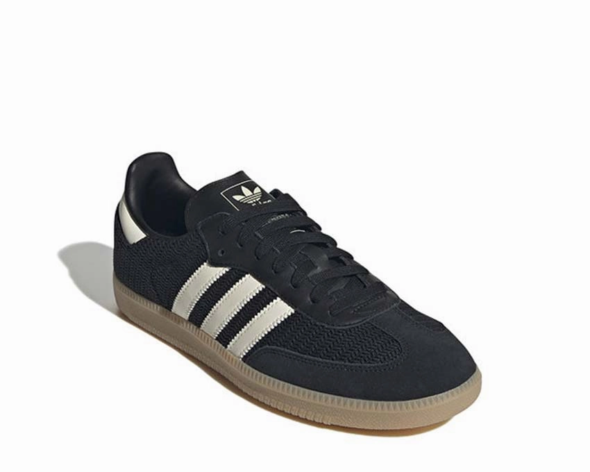 Buckle Closure, High-End Adidas Samba OG "Core Black"