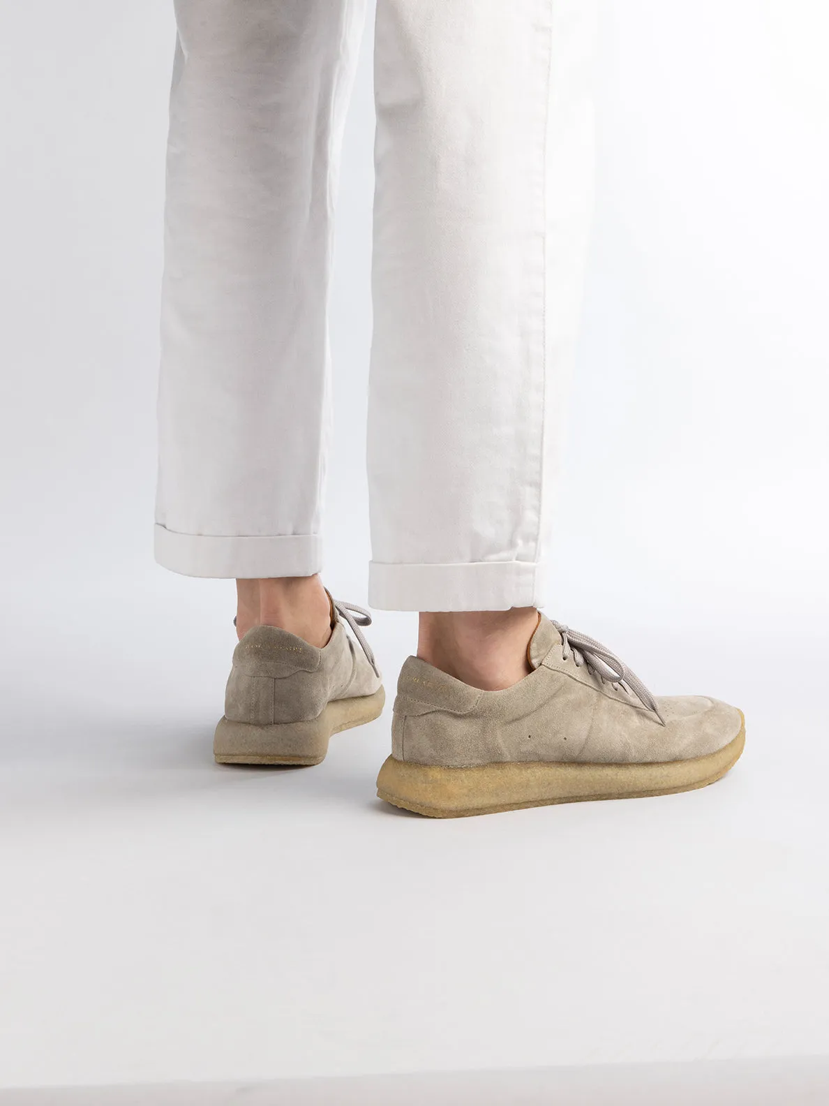 LEGEND 001 - Light Brown Suede Sneakers