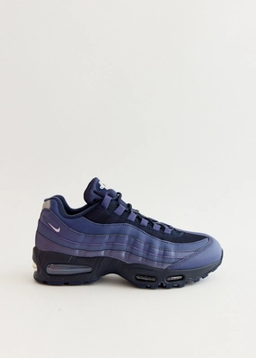 Embossed Leather, Adjustable Strap, Timeless Look Life-enriching offer Air Max 95 OG 'Sanded Purple' Sneakers Latest Feature