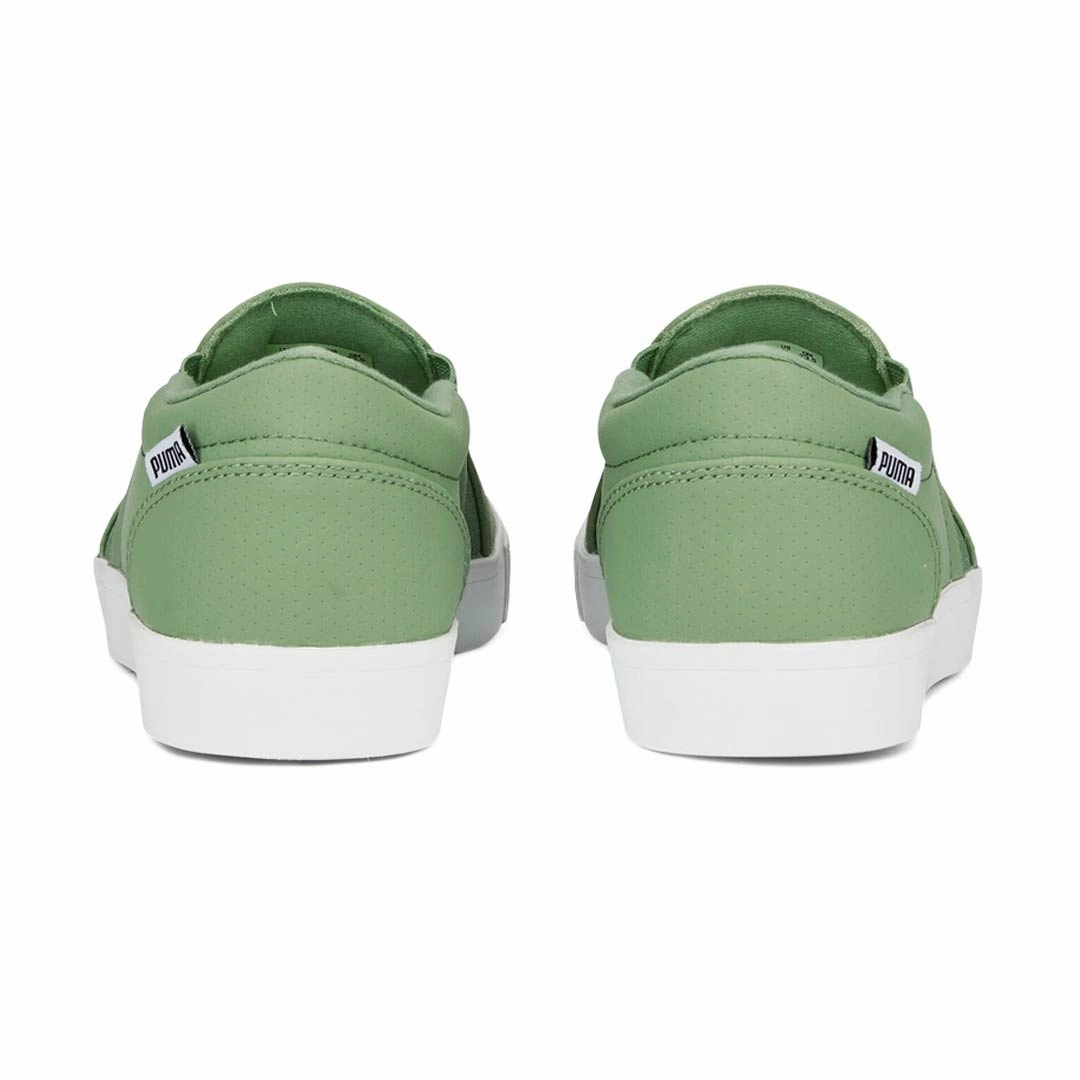 Puma - Women's Tustin Fusion Slip-On Golf Shoes (376783 04) Coated Canvas