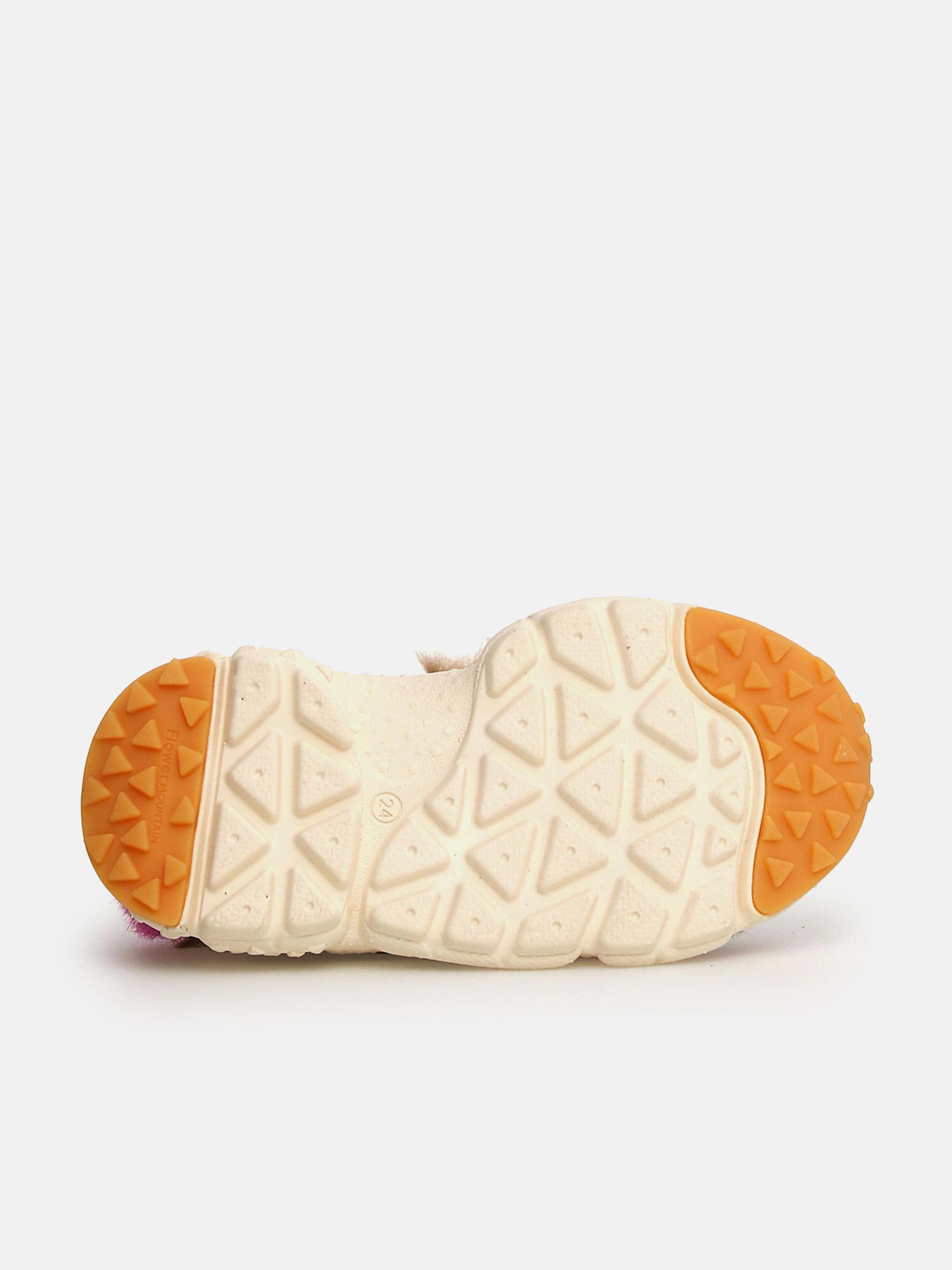 Pastel Pink Mini Handbag Flower Mountain Kids Doi Trainers in Multicolour