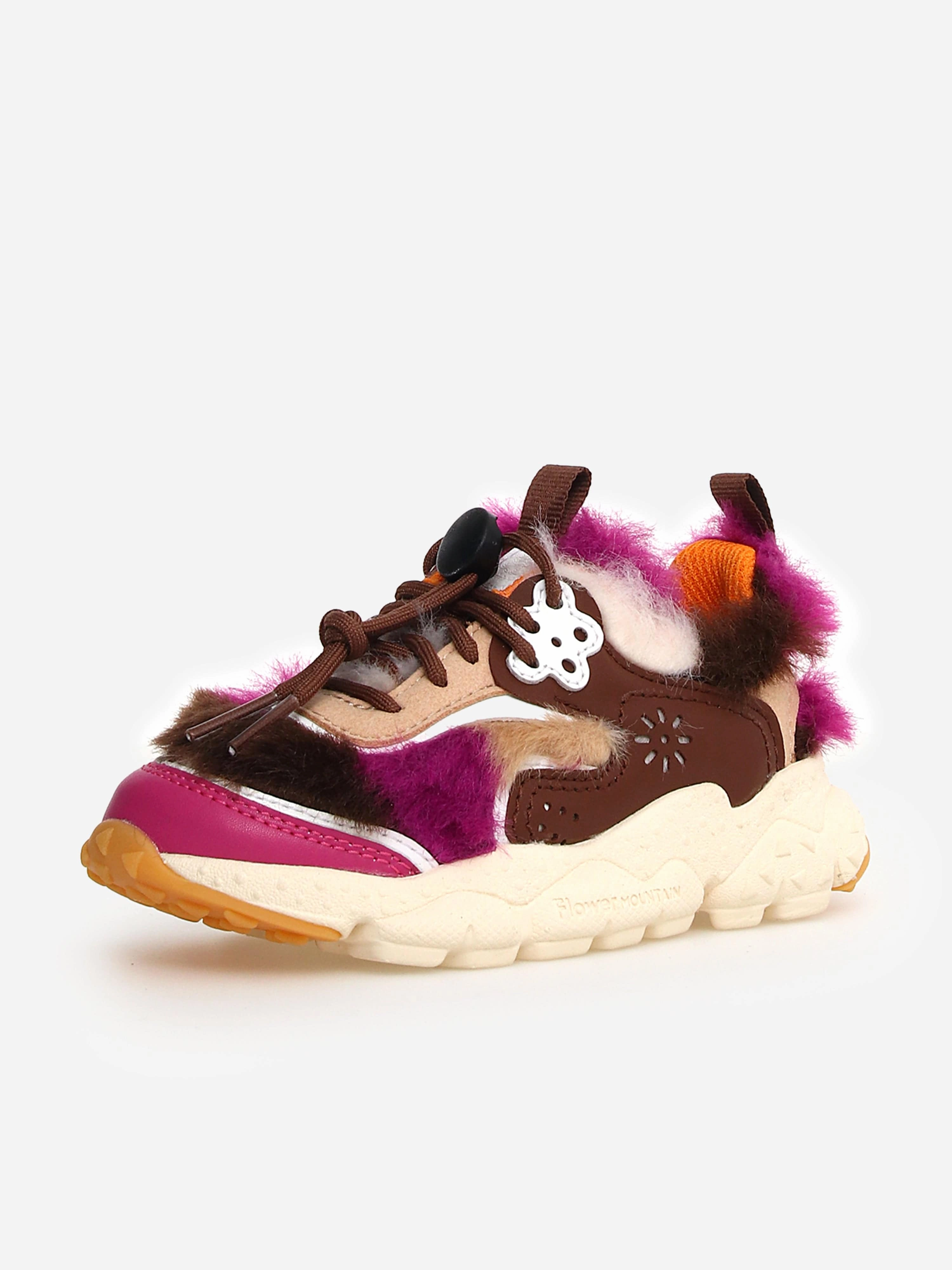 Flower Mountain Kids Doi Trainers in Multicolour High Performance, Jute