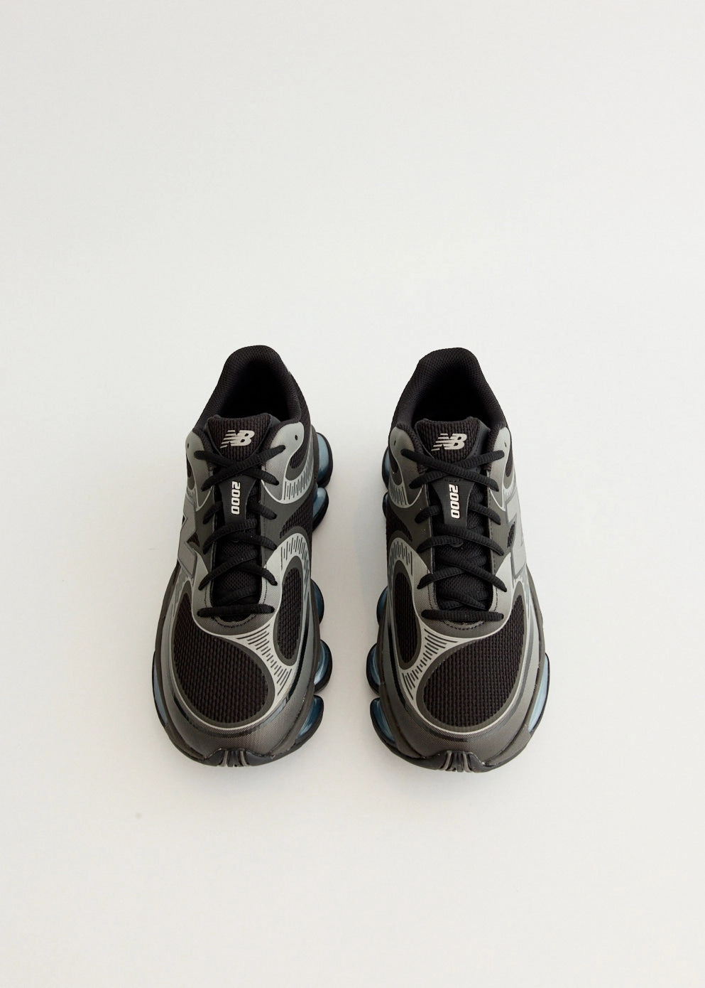 Craftsmanship You Can Trust ABZORB 2000 'Black Grey' Sneakers Statement