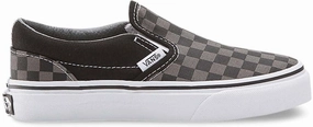 Next-Level Comfort, Oversized, Magnetic Closure Limited edition offer Vans Kids Classic Slip-On (Checker) Black/Pewter Loyal customer reward