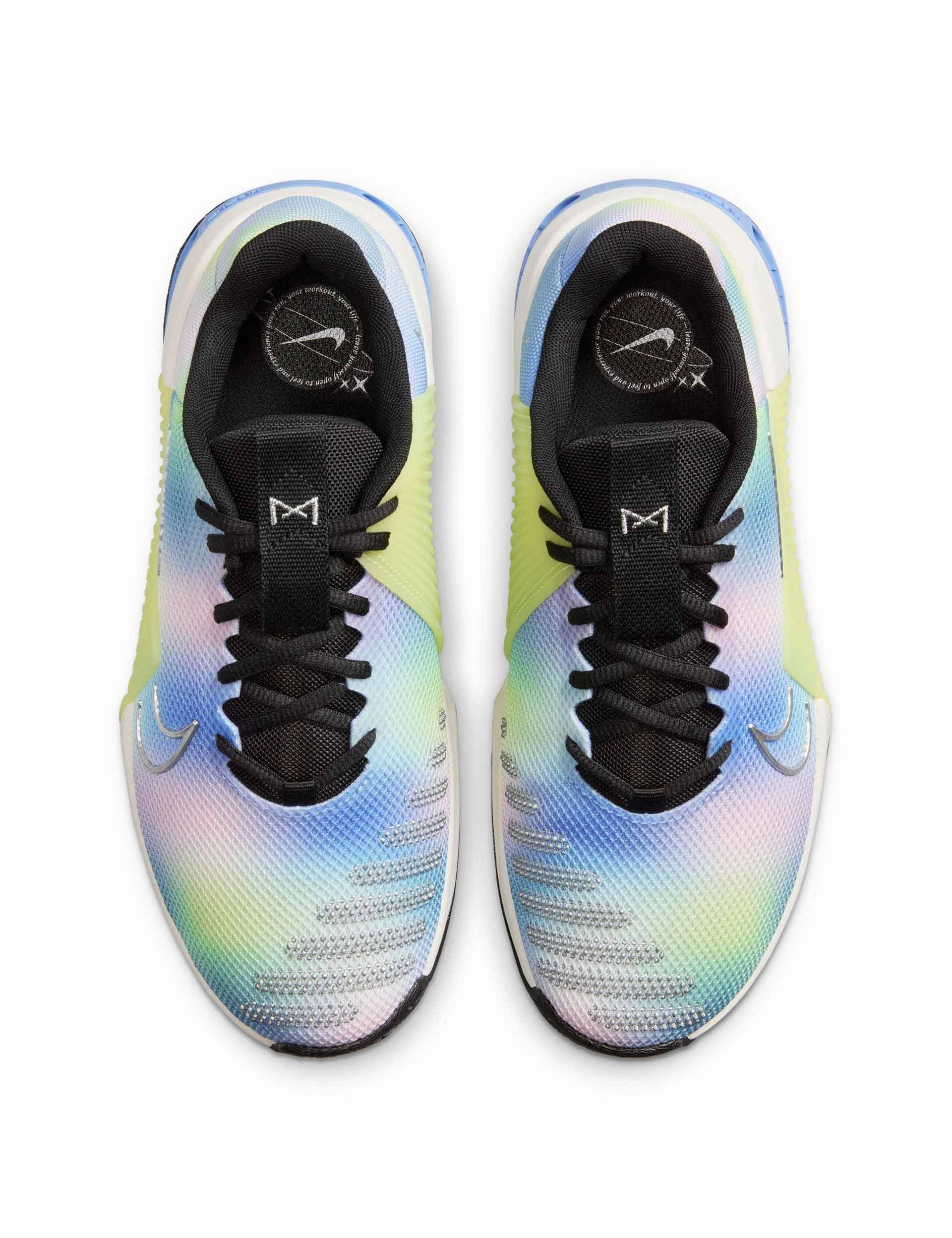 Metcon 9 SE Shoes - Black/Light Lemon Twist/Royal Pulse/Metallic Silver Ready To Ship