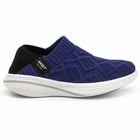 Strap Slider, White Canvas Tote Bag Limited Release MBT M2600 Textile Women's Low Top Navy Trainers Exclusive price