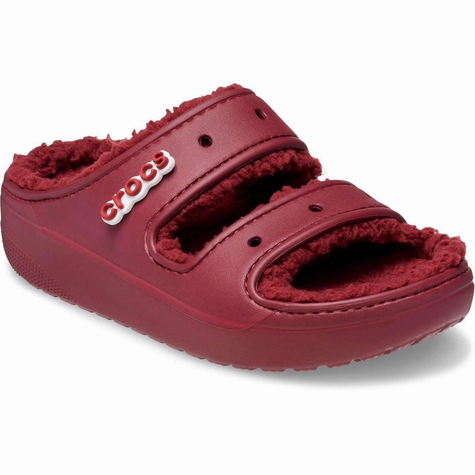 Women's Crocs 207446 Classic Cozzzy Sandals Pick Your Favorite, Luggage Strap