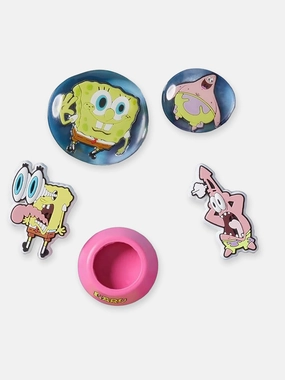 Denim Messenger Bag, Hardware Detail Limited-time benefit Crocs Kids Spongebob Bubble Jibbitz Charm 5 Pack in Multicolour Satisfaction-boosting discount