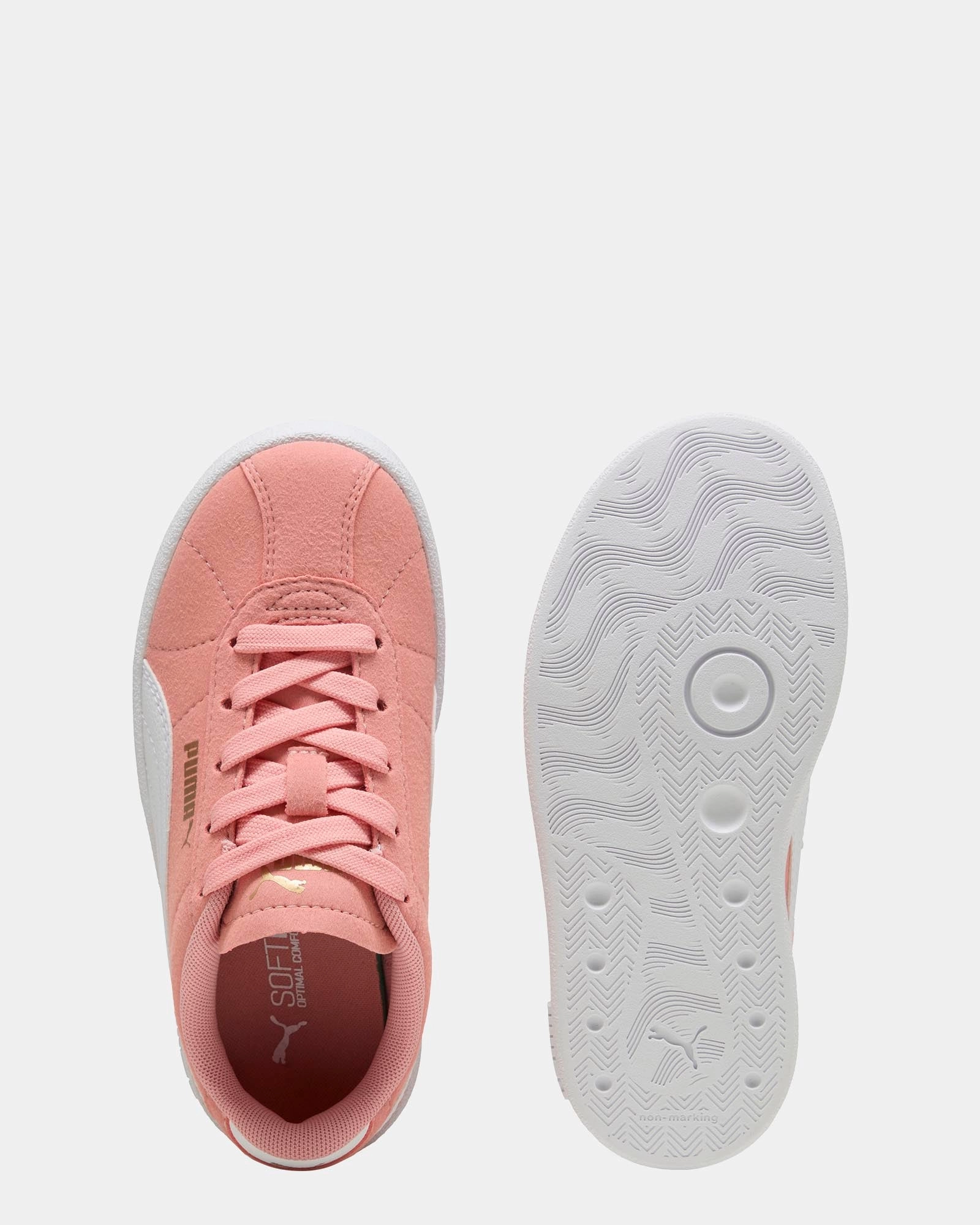 Boho, Waterproof & Durable Puma Club Ii Ps G Pink/White
