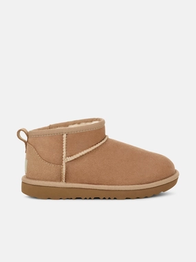 Start Shopping Now Limited-time coupon UGG Kids Classic Ultra Mini Boots in Beige Limited-Time Order