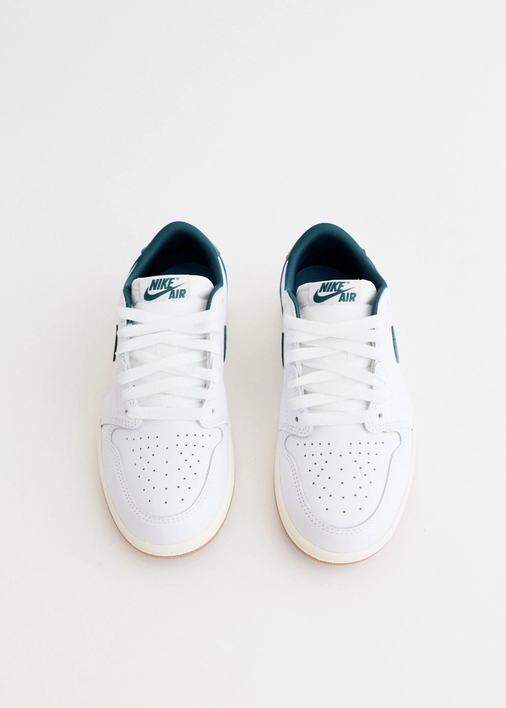 Designed For Everyday Use, Leather Satchel Handbag Women's Air Jordan 1 Low OG 'Oxidized Green' Sneakers
