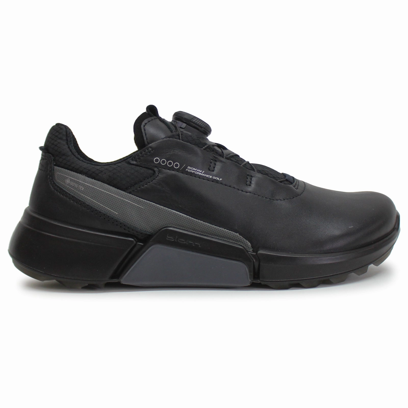 Built For The Long Haul Limited-Time  Ecco Golf Biom H4 108613 Leather Women's Comfort Black Magnet Black Trainers Innovative Design Hot Pick Of The Day