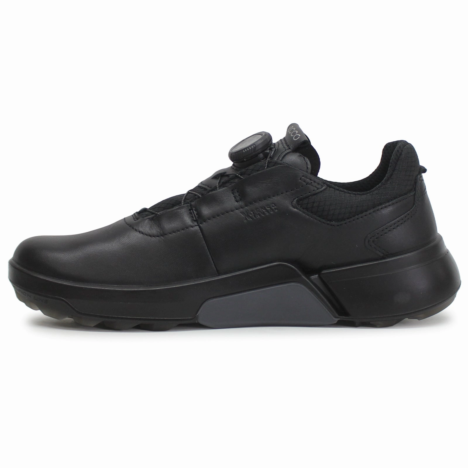 Ecco Golf Biom H4 108613 Leather Women's Comfort Black Magnet Black Trainers Faux Leather, Make It Your Own