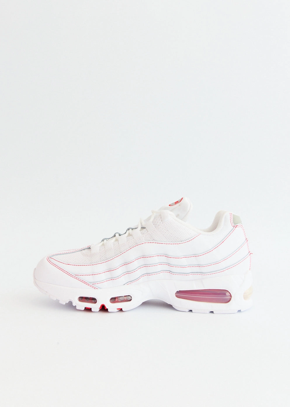 Style Delivered, Make It Your Own Air Max 95 OG 'White University Red' Sneakers