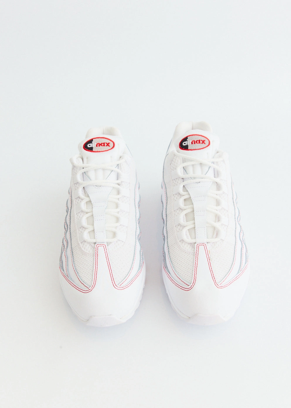 Air Max 95 OG 'White University Red' Sneakers Ultimate Convenience