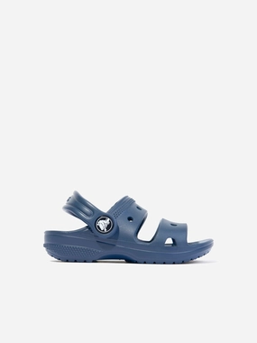 Limited Time Offer Crocs Kids Classic Crocs Sandal in Navy Value deal Hardware Detail