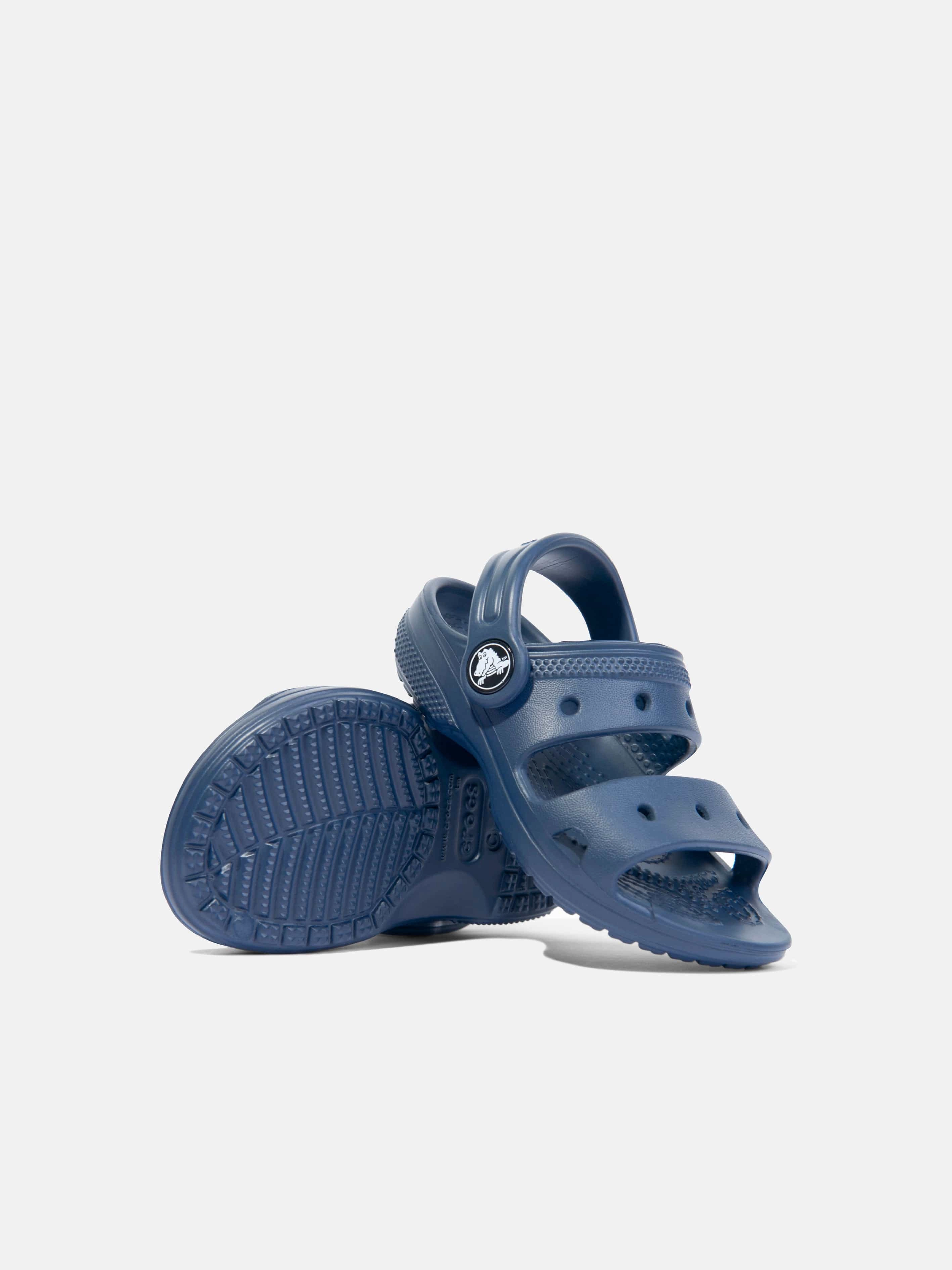 Crocs Kids Classic Crocs Sandal in Navy Professional