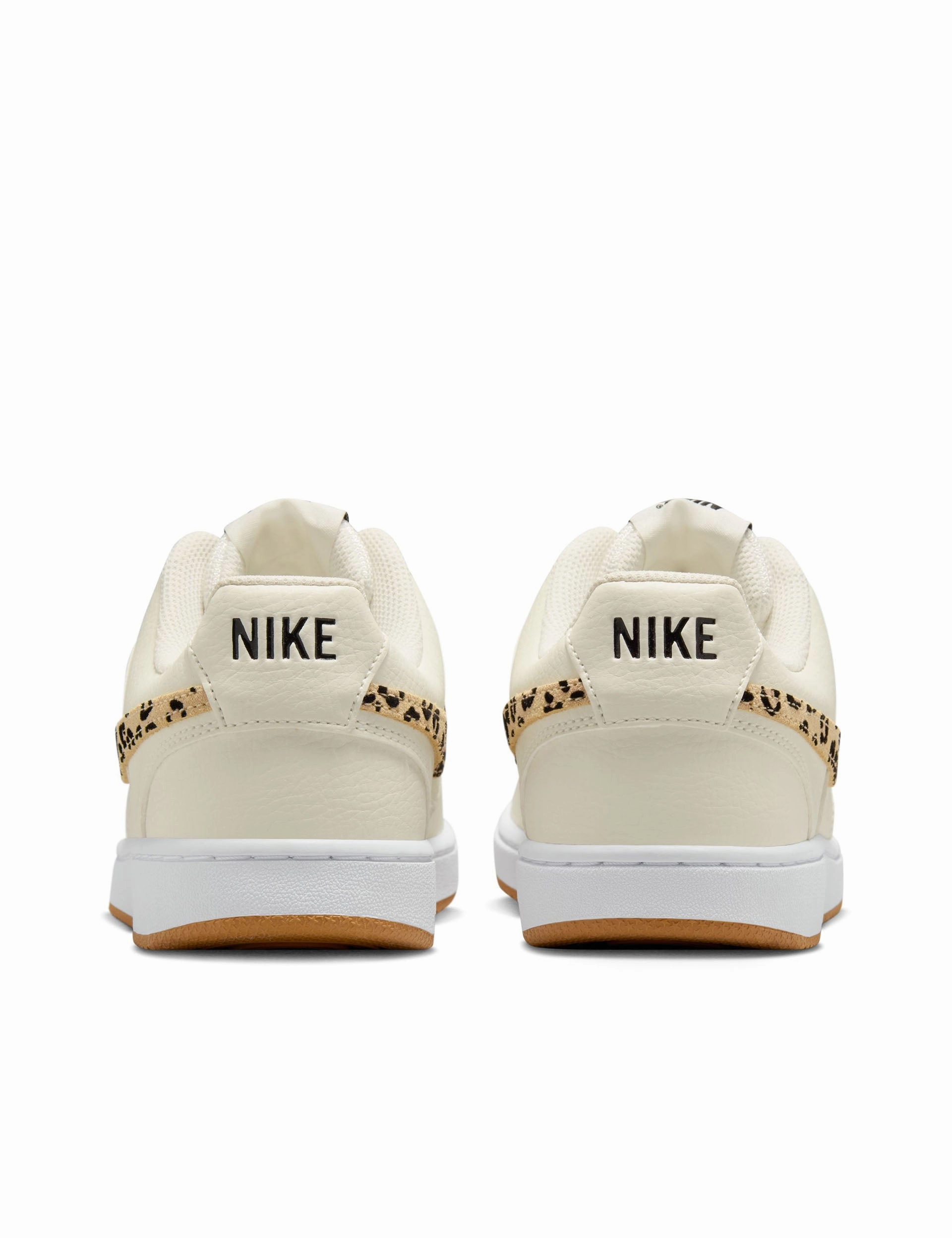 Cute Court Vision Shoes - Sail/Black/White/Flax Hardware Detail