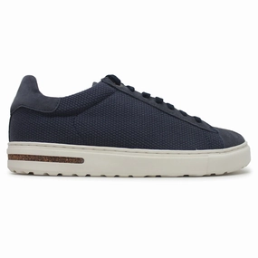 Long-Life Span Birkenstock Bend Low Suede Textile Unisex Comfort Midnight Trainers Embossed Leather Bold In Every Way