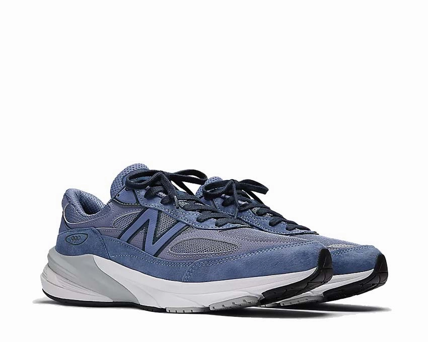 Top Zipper, Stylishly Engineered New Balance 990v6 Made in USA "Purple Navy"