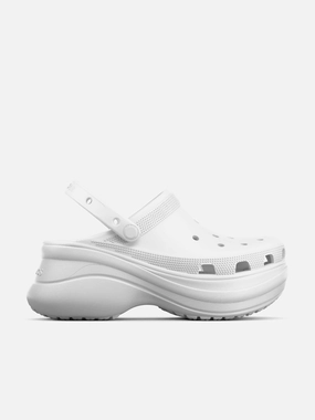 Luxury Girls Bae Clog in White Budget-friendly option Limited Time Offer, Browse & Buy, Chain Strap