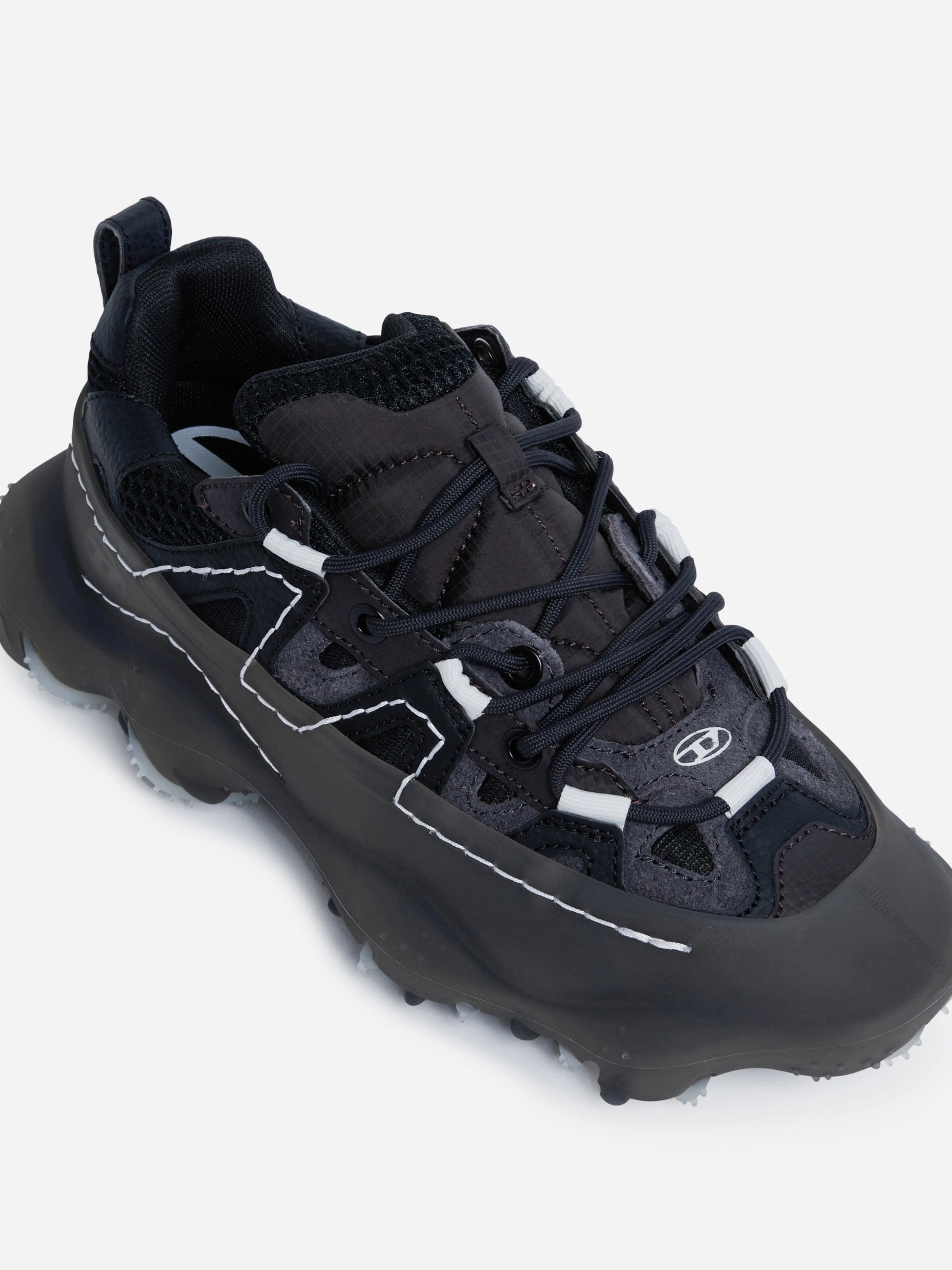 Wool Diesel Kids S-Prototype P1 Trainers in Black