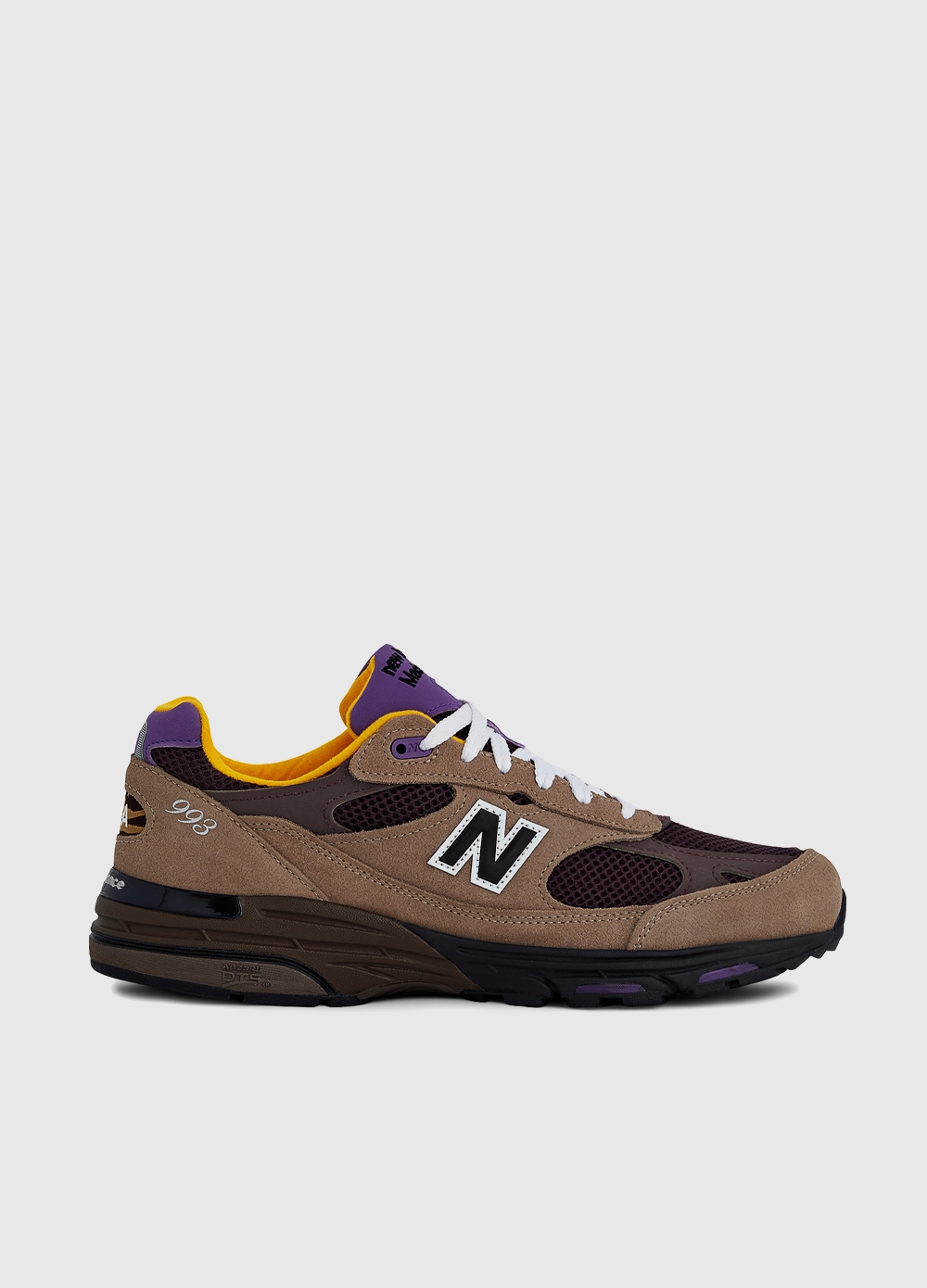 Ready For Anything, Experience The Best, Leather Tote Bag For Work Made for You MADE in USA 993 'Mushroom Midnight Violet' Sneakers Limited-time surprise