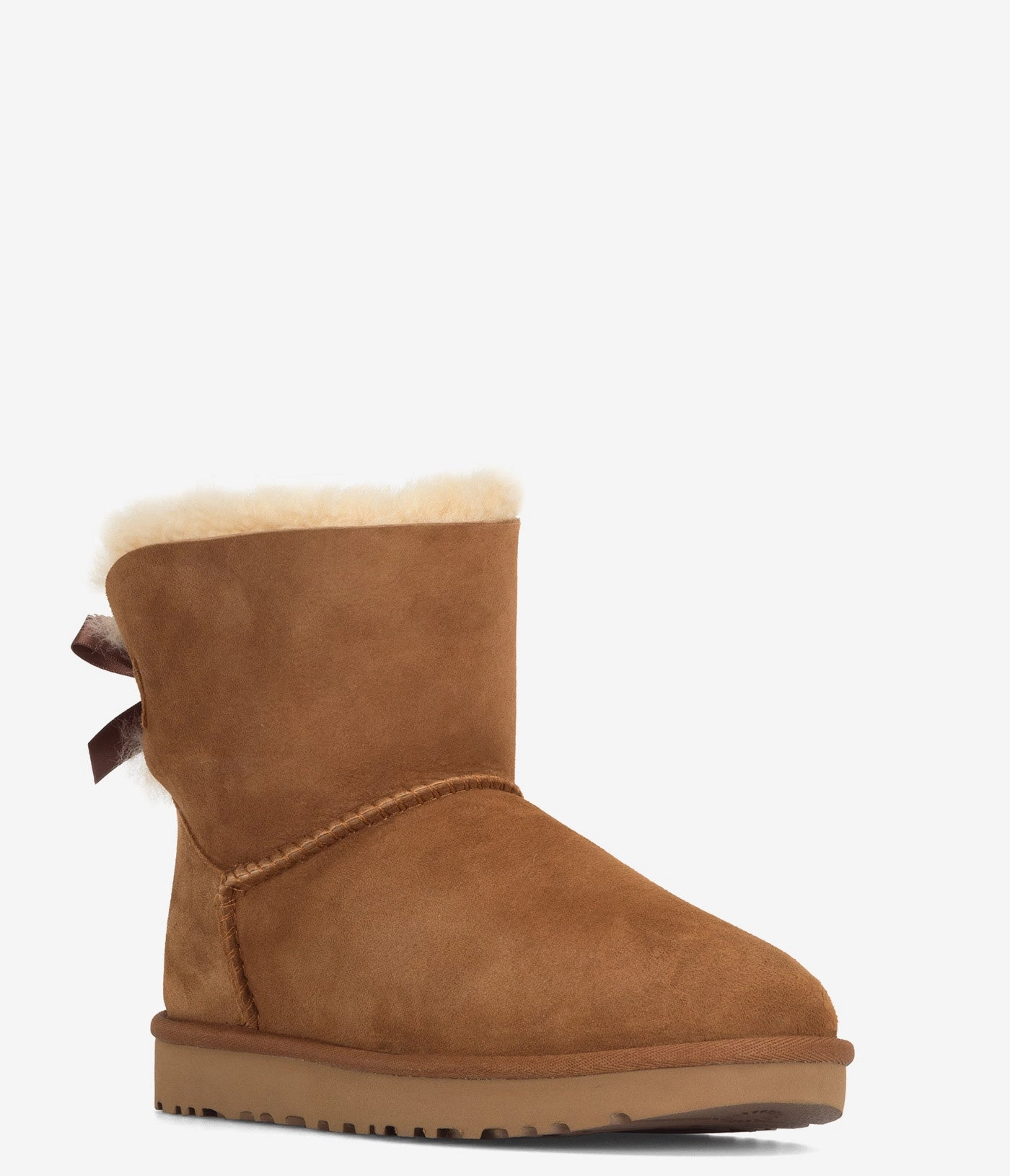 Shop With Confidence UGG Mini Bailey Bow II Sheepskin Boot - Women For City Or Trail
