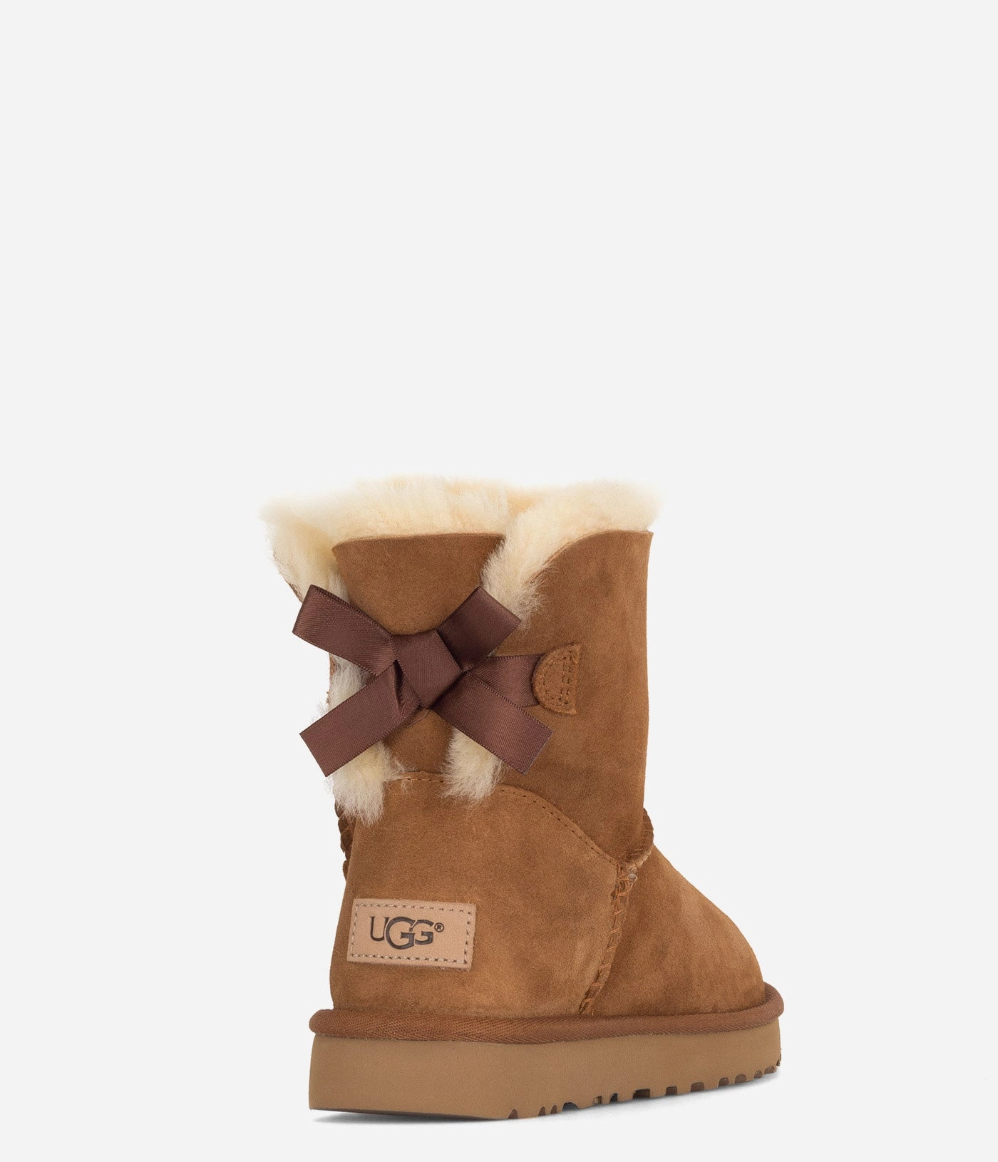 Jute Beach Tote UGG Mini Bailey Bow II Sheepskin Boot - Women Only A Few Left