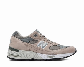 Magnetic Closure New Balance 991 Made In UK "Grey" Source Factory Luxury Feel, Space-Saving