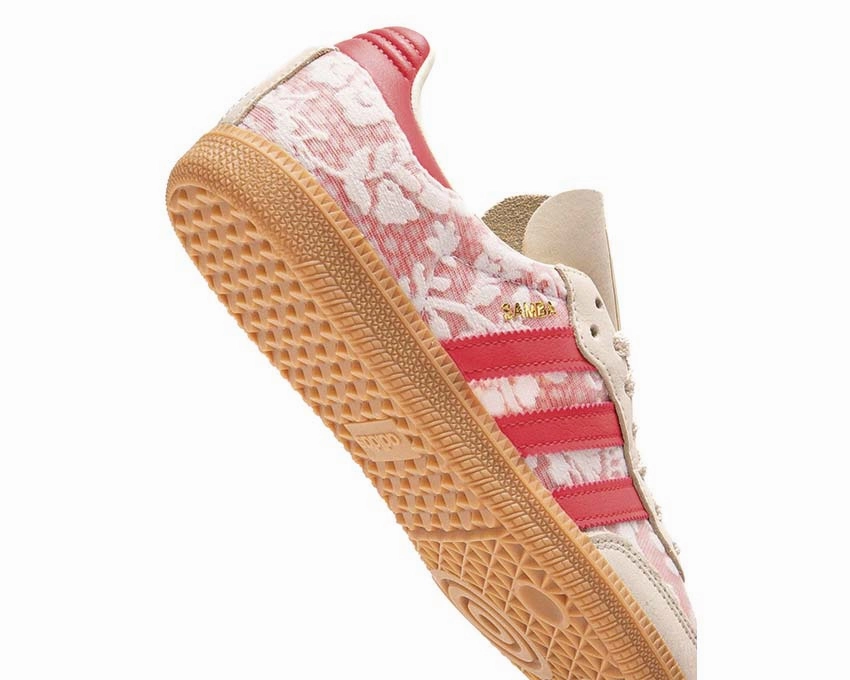 Woven, Grab It Fast, Quick Access Features Adidas Samba OG W x Liberty London