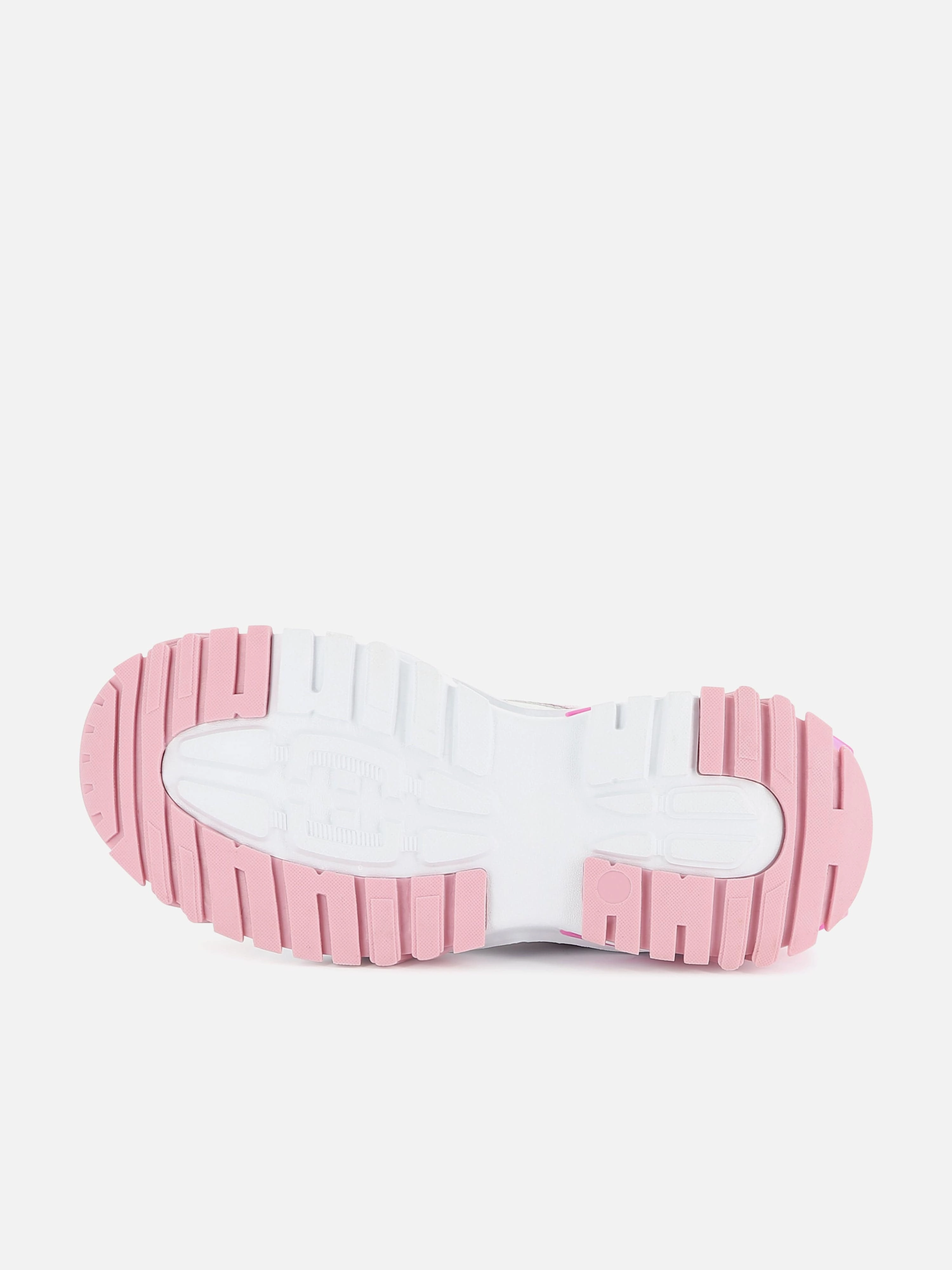 Billieblush Girls Iridescent Athletic Trainers in White Limited Time Offer, Must-Have Item, Canvas