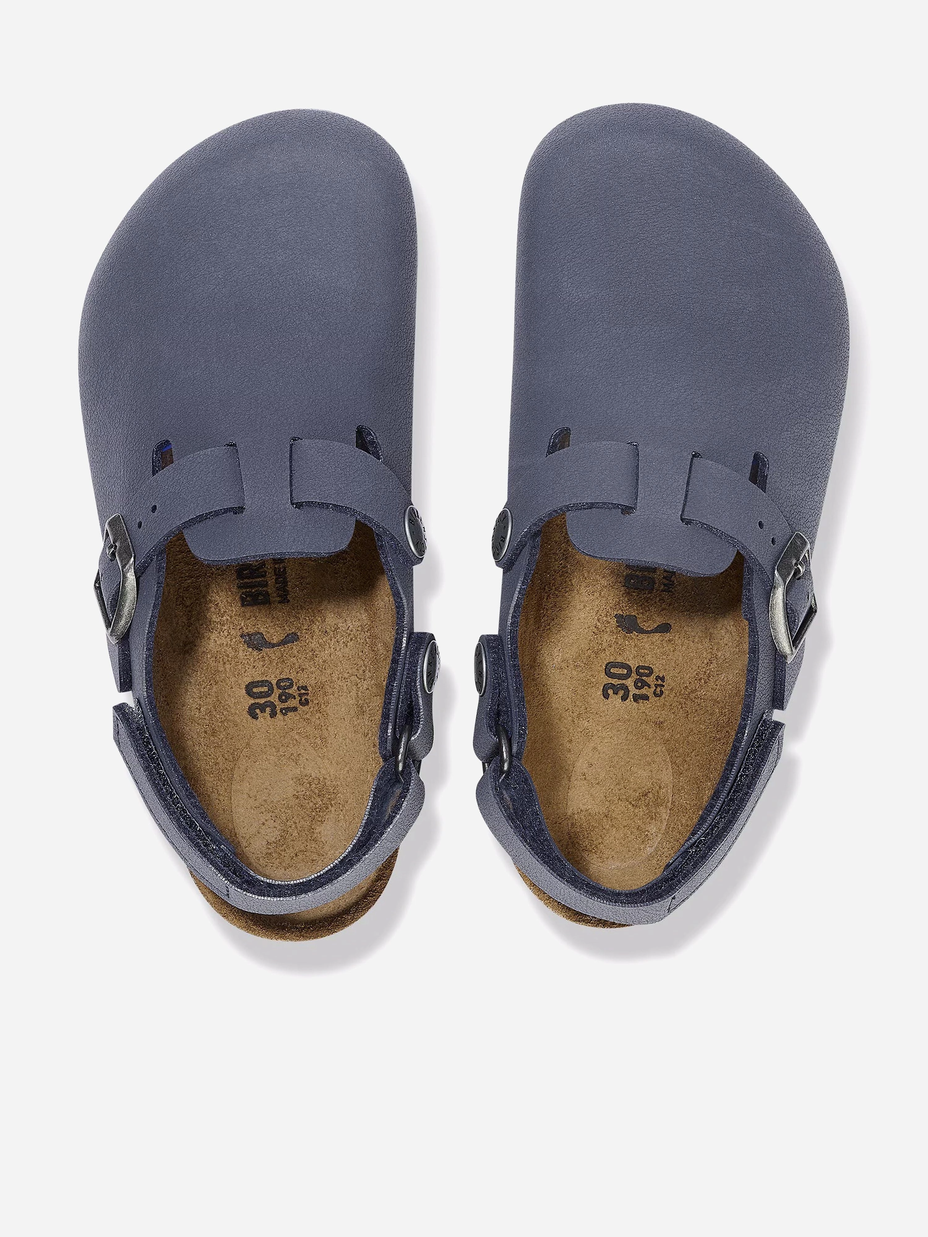 Click For Details BIRKENSTOCK Kids Tokio Clogs in Navy