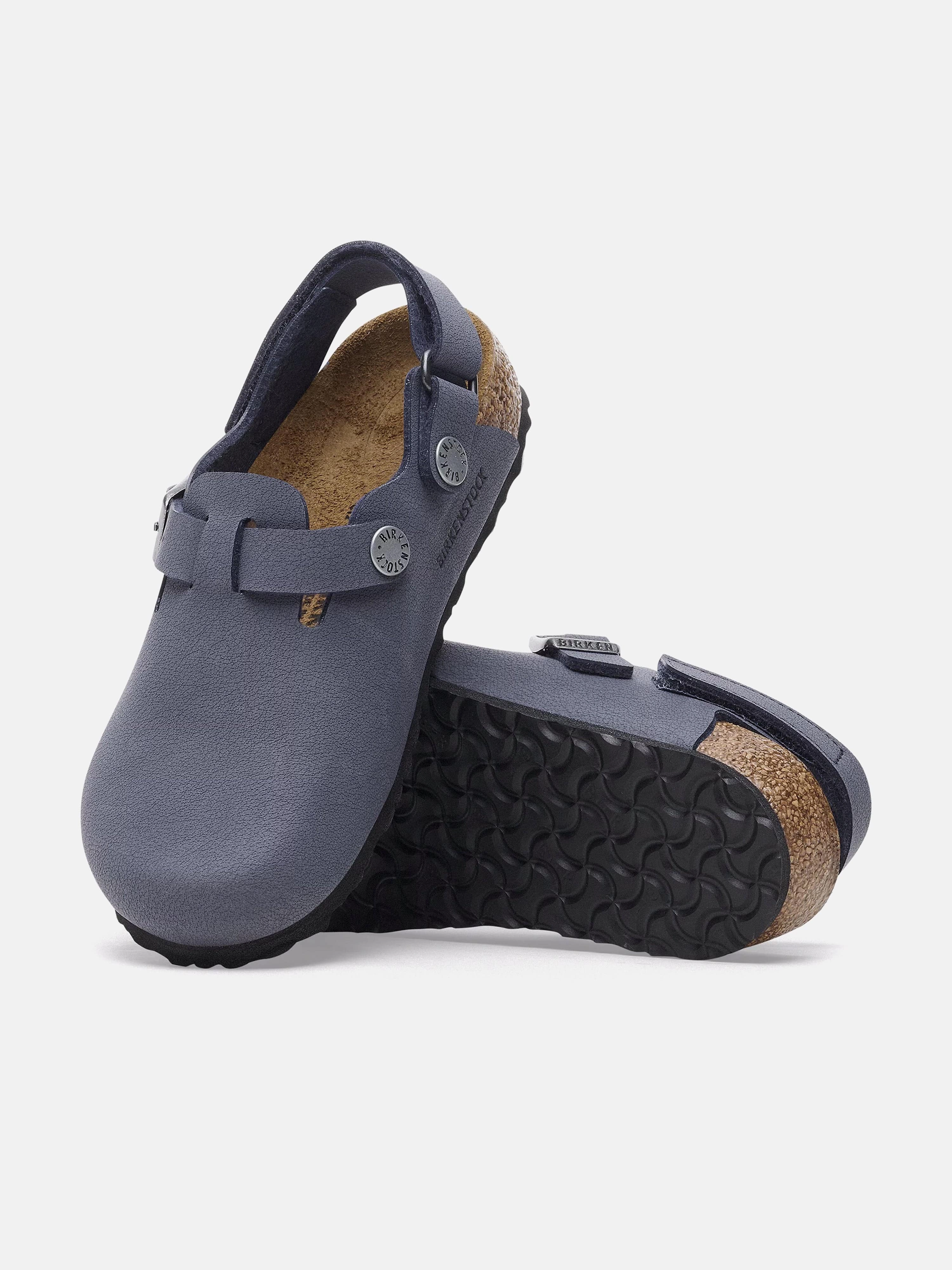 BIRKENSTOCK Kids Tokio Clogs in Navy Get Yours