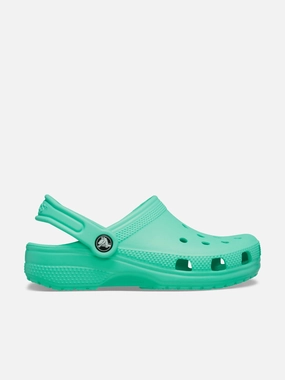 Sustainable Member benefit Kids Classic Clog in Green Variable discount