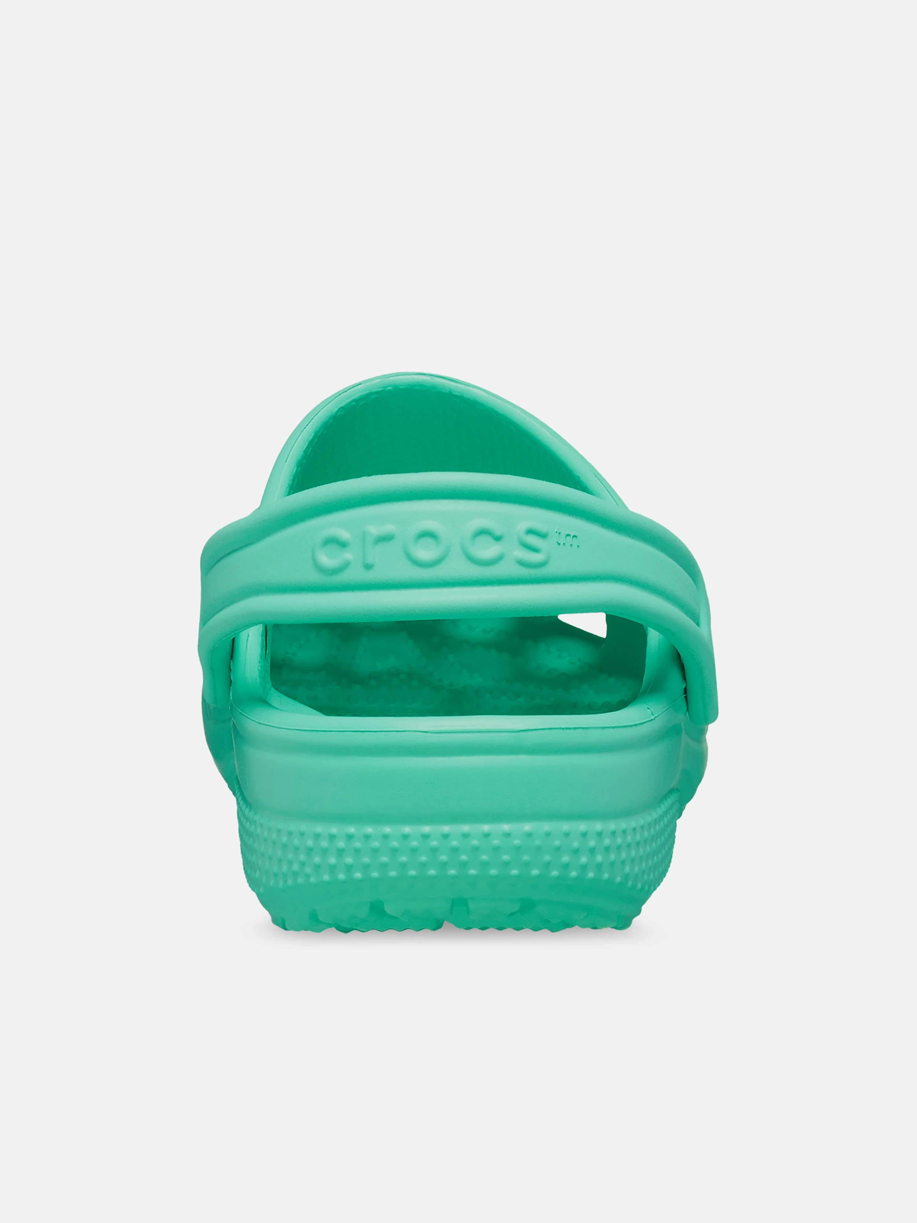 Raffia Woven Summer Bag Kids Classic Clog in Green