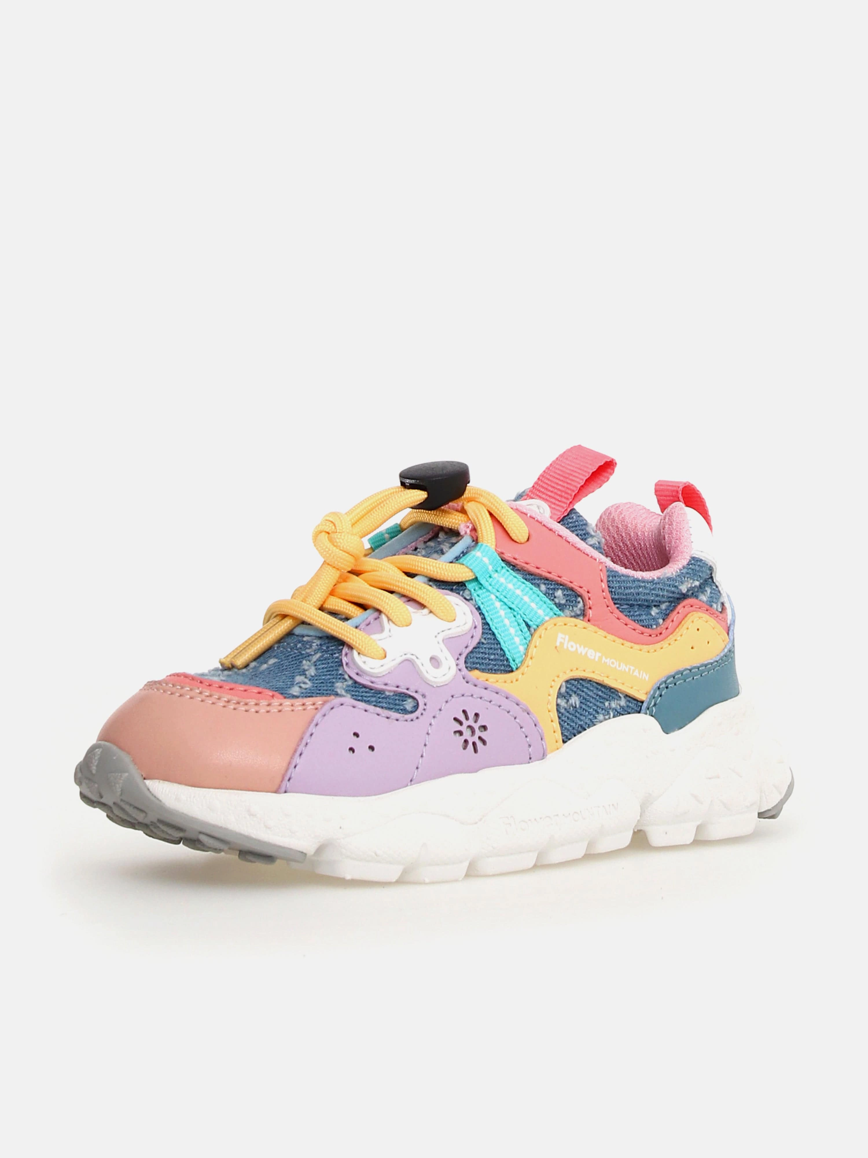 New Season Drop Kids Yamano 3 Trainers in Multicolour Get Yours