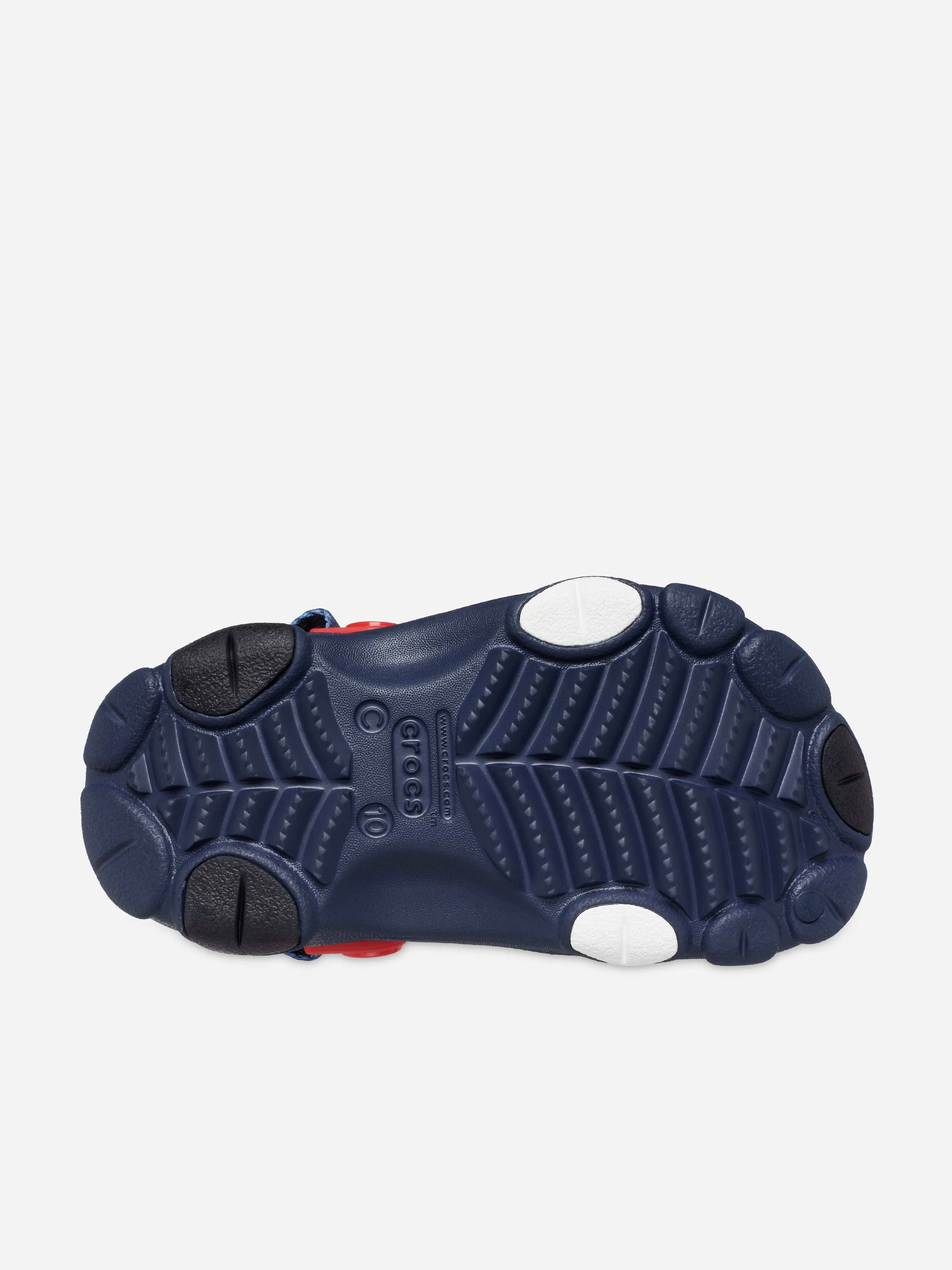 Eco-Friendly, Quilted Leather Clutch, Fast Pickup Ready Boys Spider-Man All-Terrain Clog in Navy