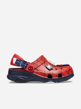Clutch With Magnetic Snap Closure Memory-honoring special Boys Spider-Man All-Terrain Clog in Navy Food-grade discount