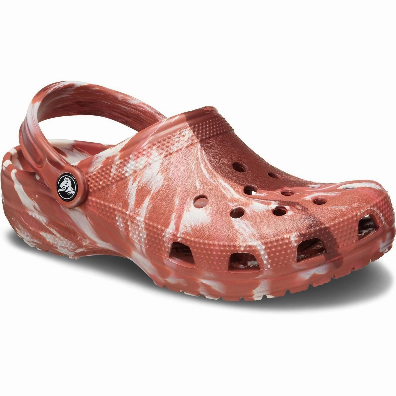 Mini Handbag For Evening Events Unisex Crocs 206867 Marble Sandals