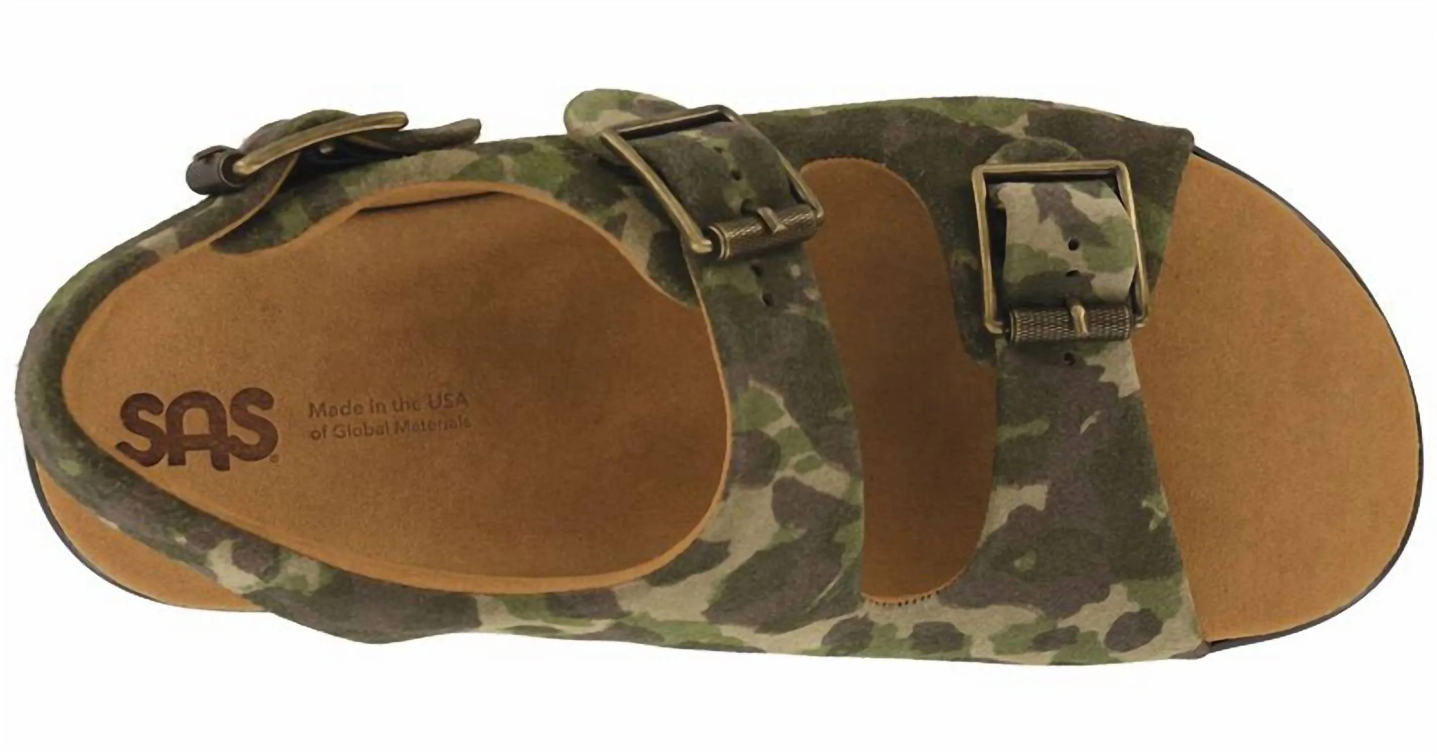 Men's Bravo Heel Strap Sandal In Camo