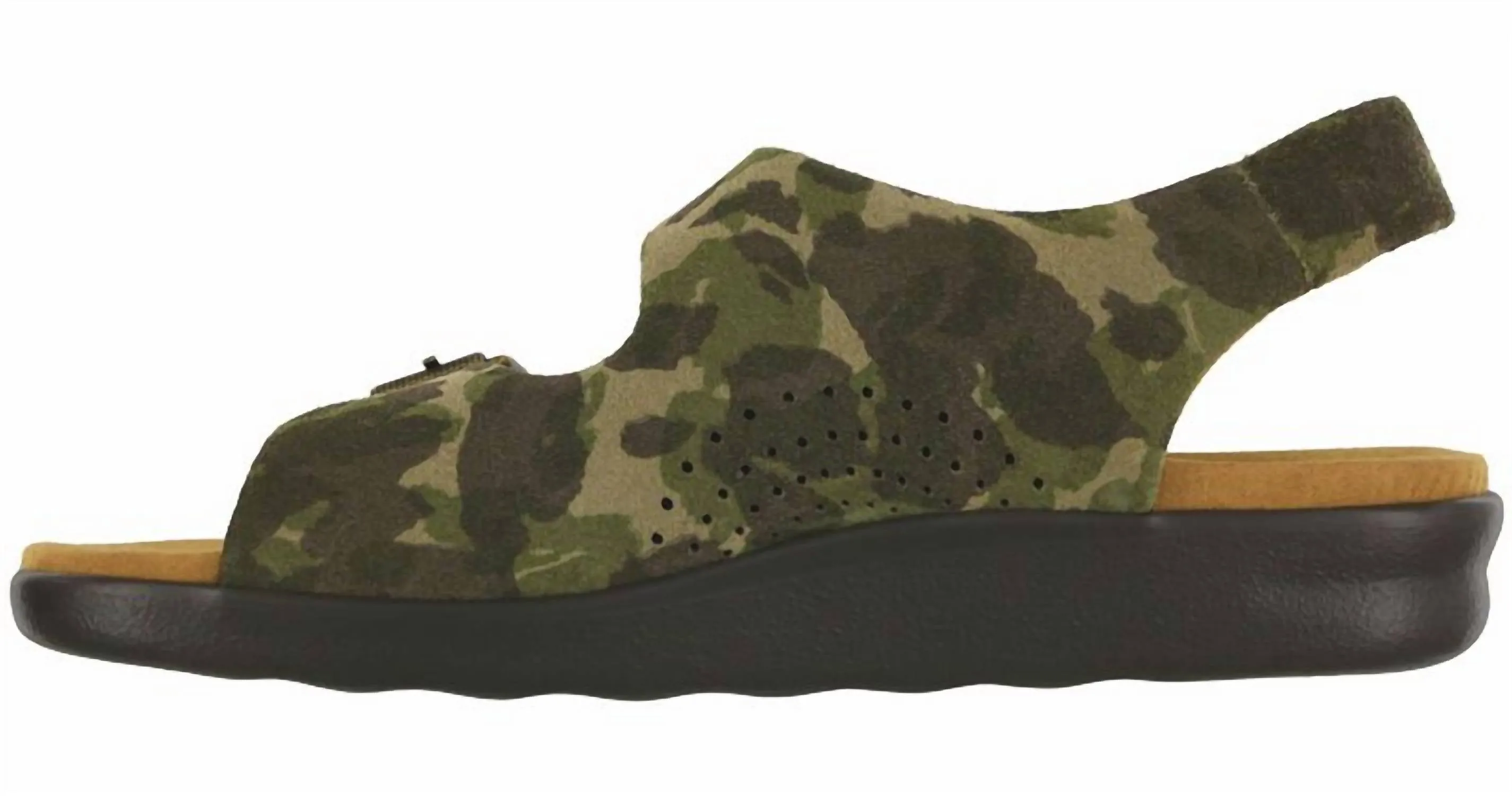 Men's Bravo Heel Strap Sandal In Camo
