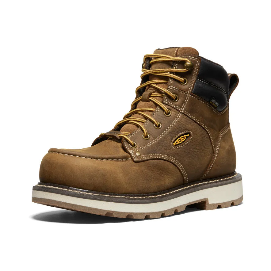Men's Cincinnati 6" Waterproof 90 Heel Boot (Carbon Toe)  |  Belgian/Sandshell