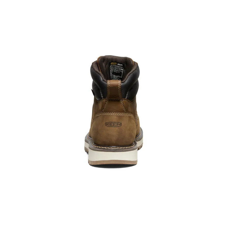 Men's Cincinnati 6" Waterproof 90 Heel Boot (Carbon Toe)  |  Belgian/Sandshell
