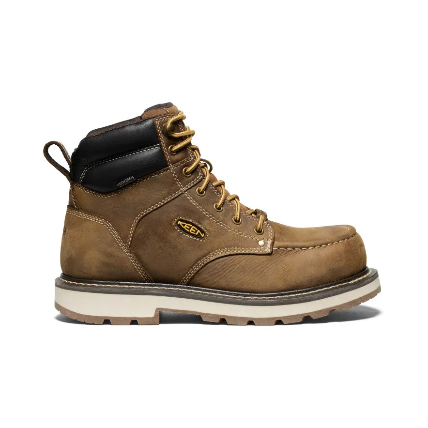 Men's Cincinnati 6" Waterproof 90 Heel Boot (Carbon Toe)  |  Belgian/Sandshell