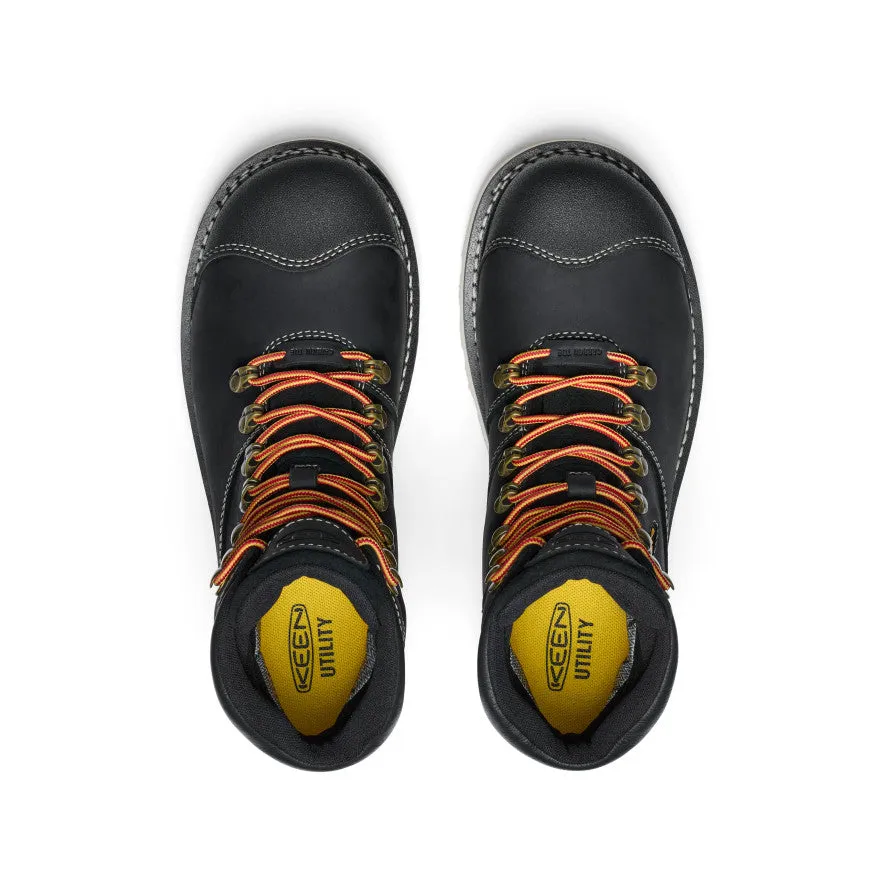 Men's Cincinnati  6" Waterproof 90 Heel Boot (Carbon Toe)  |  Black/Sandshell
