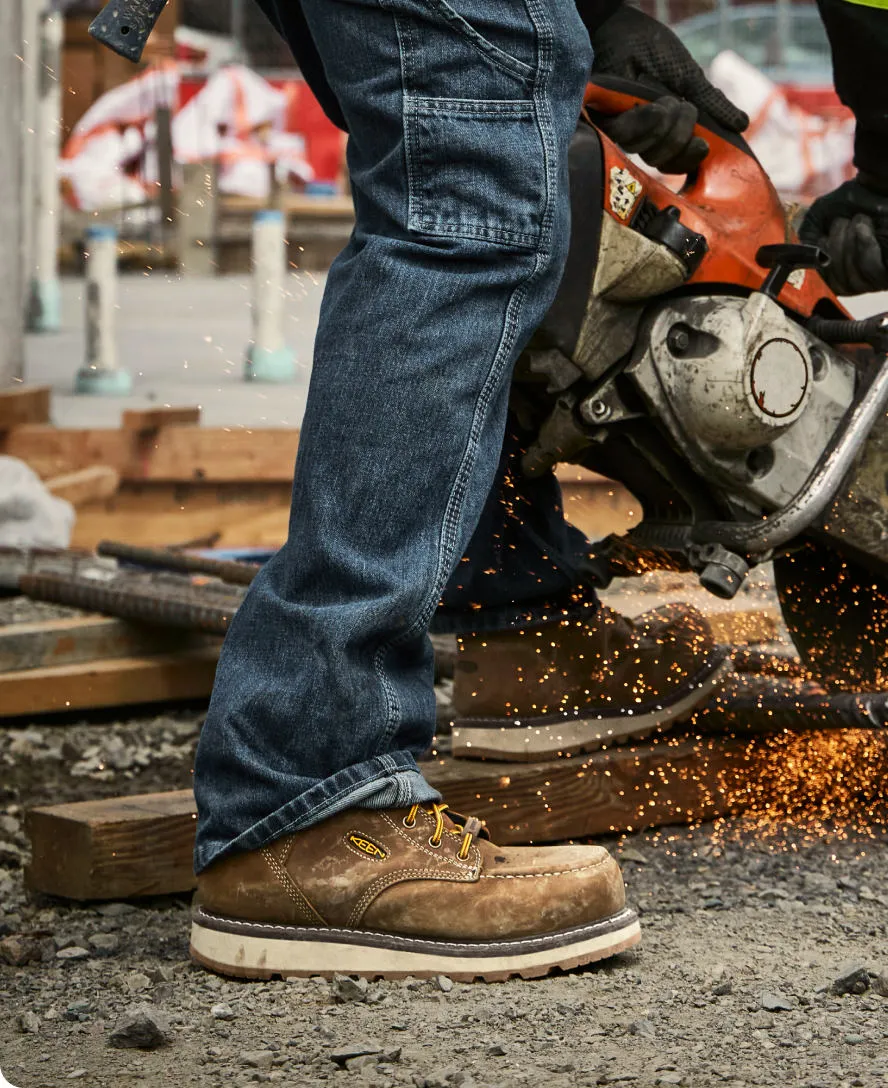Men's Cincinnati 6" Waterproof Boot (Carbon Toe)  |  Belgian/Sandshell