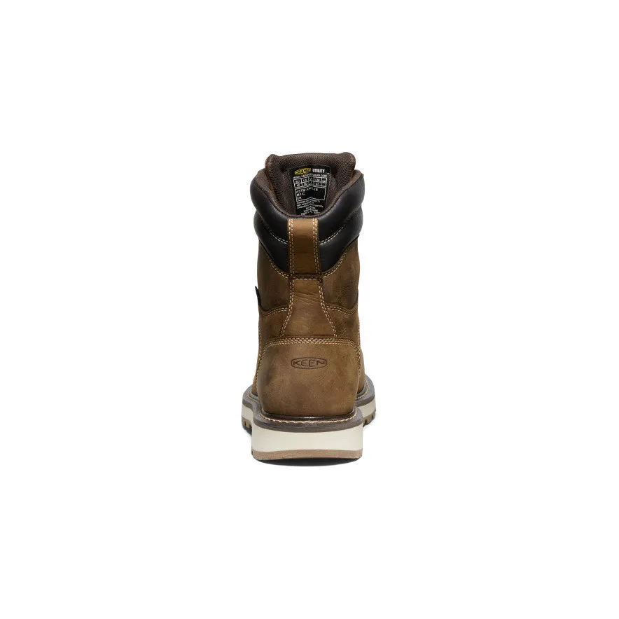 Men's Cincinnati 8" Waterproof 90 Heel Boot (Carbon Toe)  |  Belgian/Sandshell