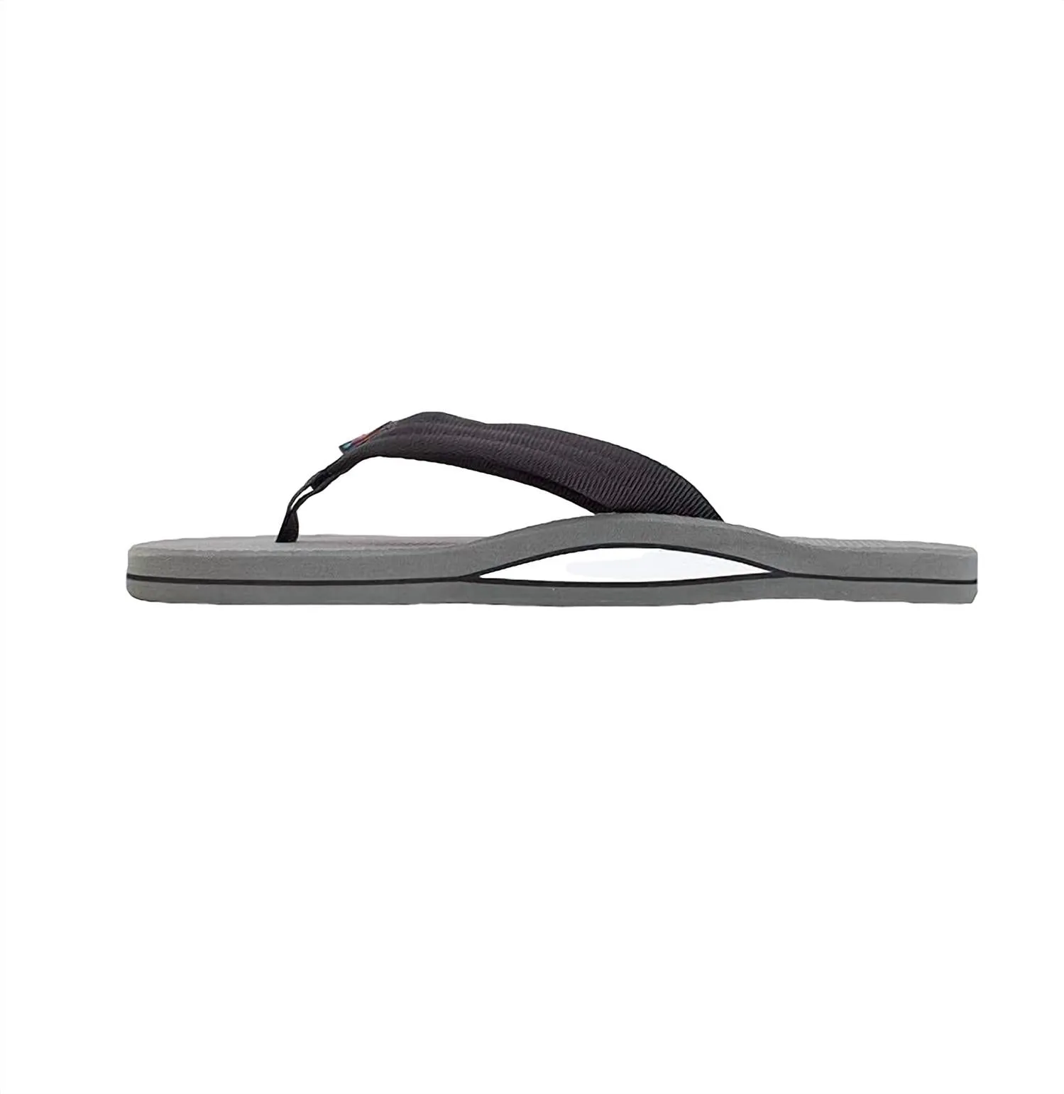 Men's Classic Rubber Sandal In Black/grey